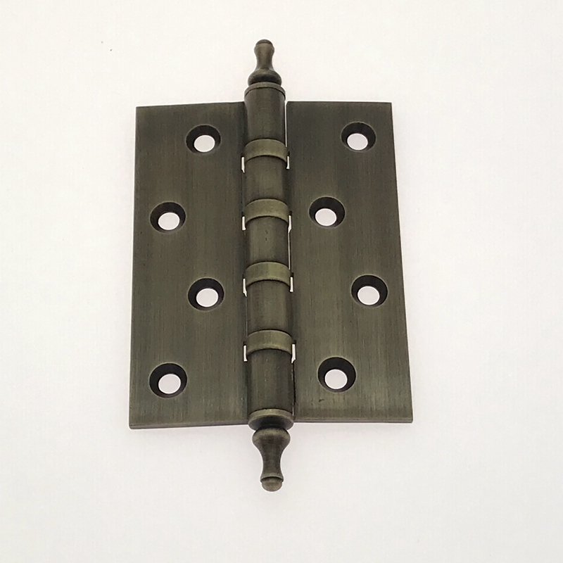 中式仿古纯铜合页木门暗装折叠柜门屏风槅扇加P厚平开黄铜合页铰