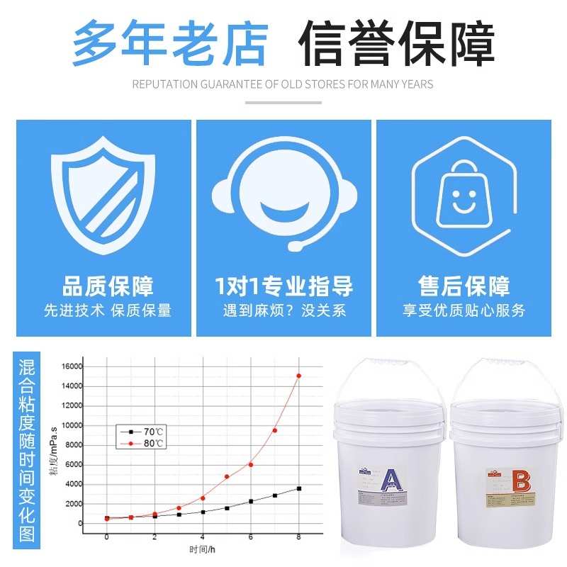 铂桥灌封胶浇注料干式变压器耐温高压环氧AB胶绝缘防水密封胶