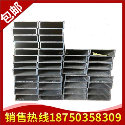 厂促钢材镀锌方管铁方通扁管Q235B材质矩形管30050010厚Q355B现货