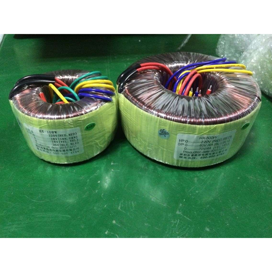 环形型环牛火牛变压器1000W1KW220/220家电音响功放设备照明铜铝