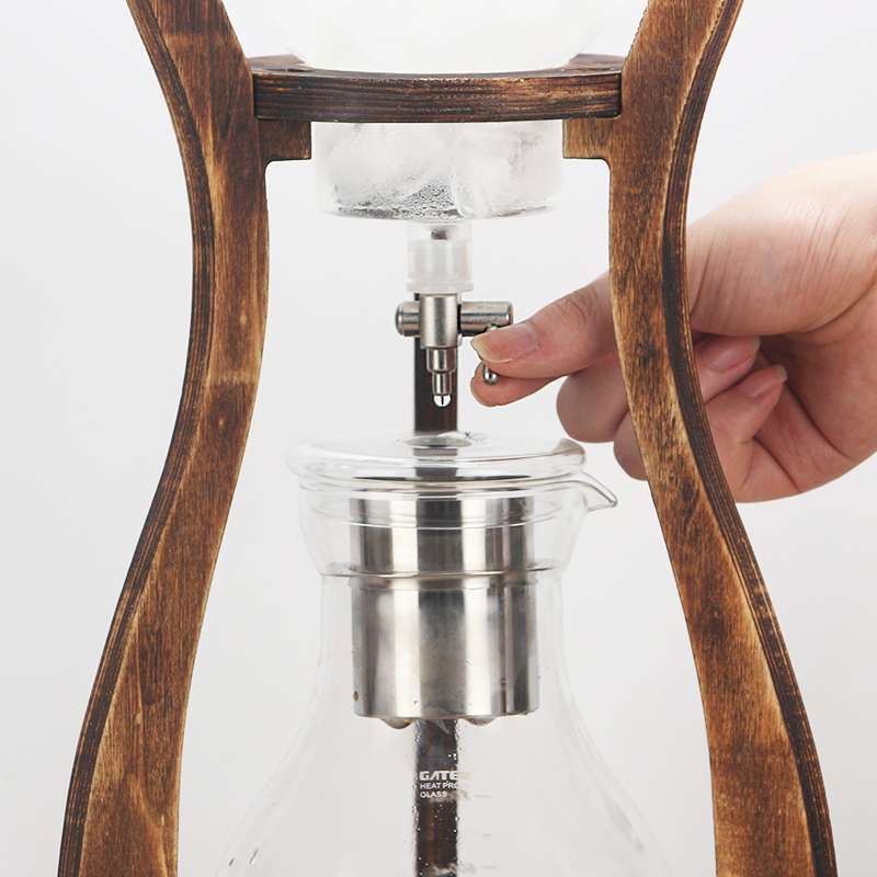 冰滴咖啡壶冷萃壶木质手冲咖啡套装冰酿咖啡冲泡壶滴漏式咖啡器具