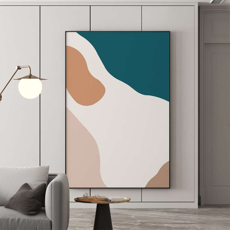 入户玄关走廊壁画客厅餐厅装饰画温馨儿童房挂画楼梯样板大幅挂画图片