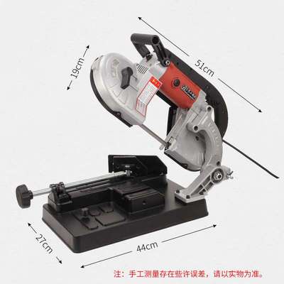 新款100型多功能金属带锯机木工带锯机床立卧式小型不锈钢切割锯