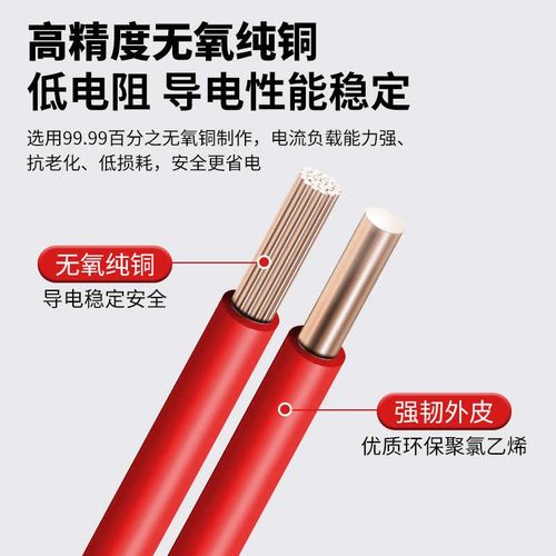 高腾电线国标家用家装BV1.5/2.5/4/6/10平方铜线铜芯单芯软硬电线