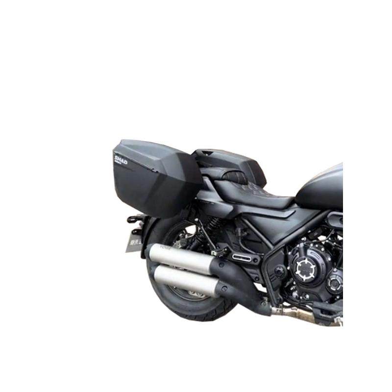 SHAD 隆鑫无极CU250都市旅行版CU525夏德边箱三箱尾架后货架改装