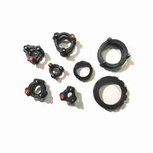 实验室玻璃反应釜法兰快速接头砝兰固定卡箍30mm50mm60mm80mm125m