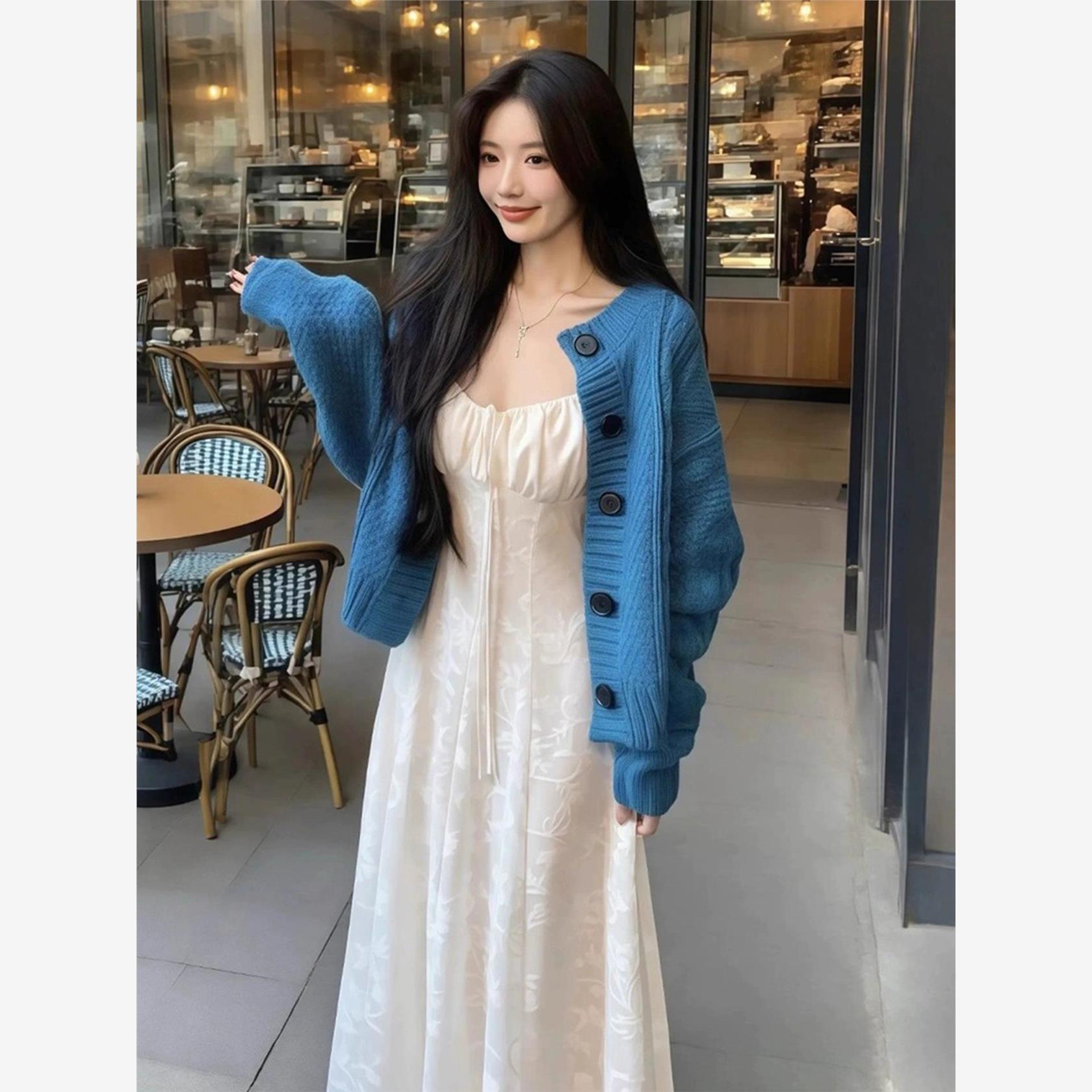 清冷贵气感穿搭套装女秋