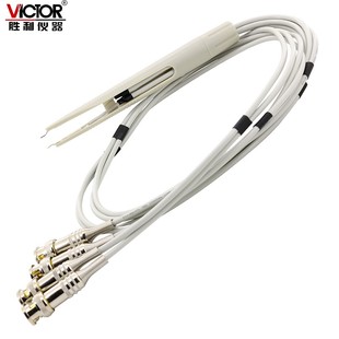 四端数字电桥测试线LCR贴片电容测试夹线数字电桥仪表测试电缆线