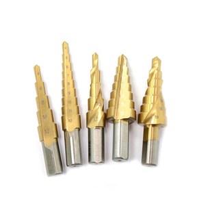 高速钢6542粗柄阶梯钻扩孔钻钢板宝塔钻金属钻头铁铝铜开孔转头