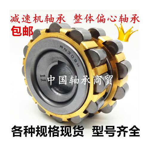 摆线针轮减速机圆柱滚子整体偏心轴承RN309M偏心套RN307 17 23 29