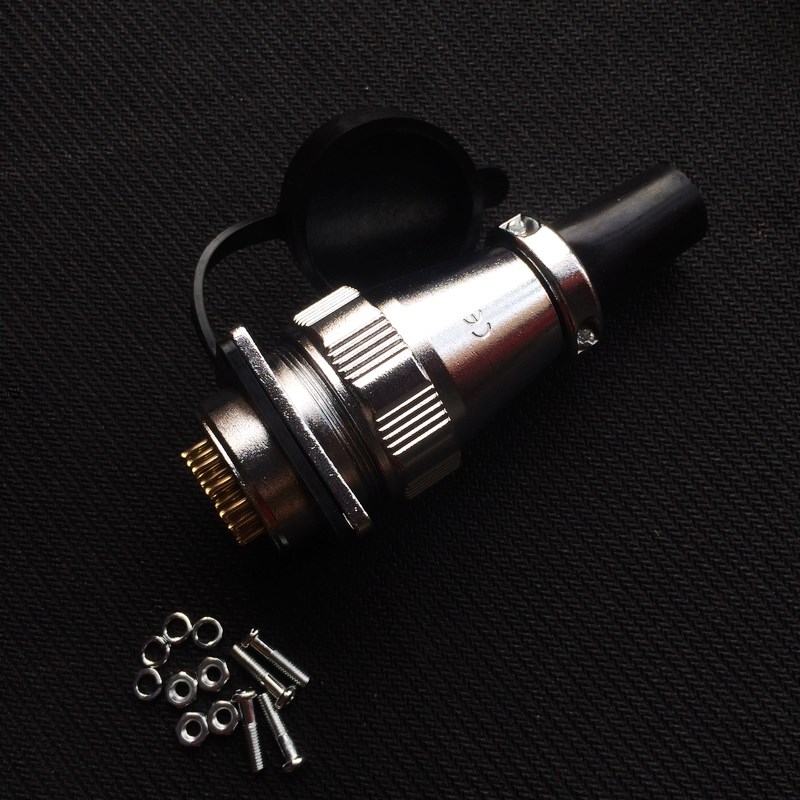 WS28威浦防水航空插头澳普龙换AS28连接器2芯到26芯多种方座 圆座