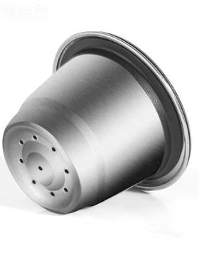 iCaf钢ilas新脂款OYU多油不锈咖啡胶囊壳循环使用型雀巢模壳装粉