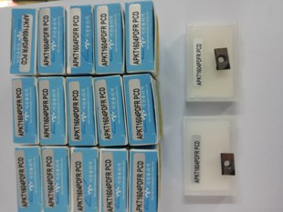 金刚石刀片APKT1604PDFR PCD加工中心铣刀盘刀片数控刀片