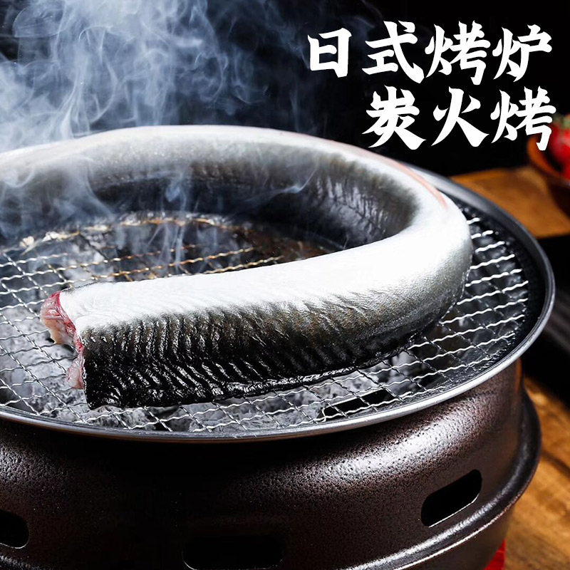 韩式碳烤炉日式烧烤炉炭火烤肉炉家用烤盘商用圆形炭烤炉煎肉锅
