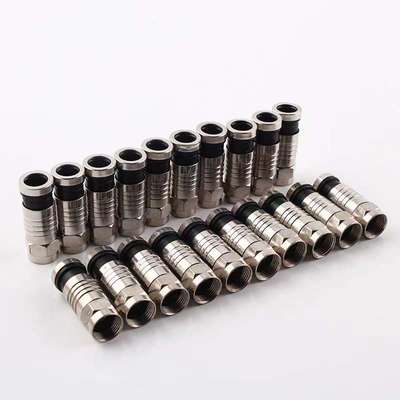 美线欧线F头挤压工具同轴压接剥线钳现货同轴电缆工具套装压线钳