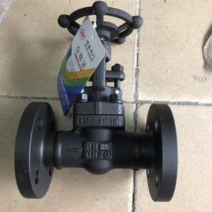 J41H法兰截止阀 碳钢截止阀 锻钢法兰闸阀 DN15/20/25/40/50