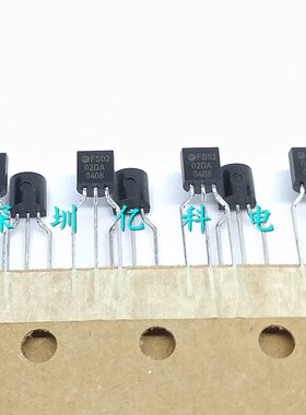 进口原装 FS0202DA 单向可控硅  400V/1A 三极管 直插TO-92 法格