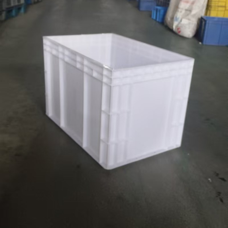 大号塑料箱4640灰色物流箱周转箱600*400*400加高汽配塑料箱