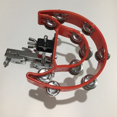 包邮奥尔夫支架花鼓圈架子鼓铃鼓多功能手铃摇铃散铃双排响铃KTV