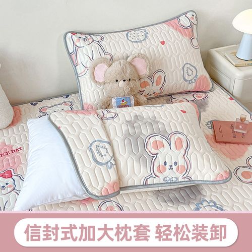 乳胶枕头套冰丝枕头套装一对枕套一对装2025新款单个48cmx74cm