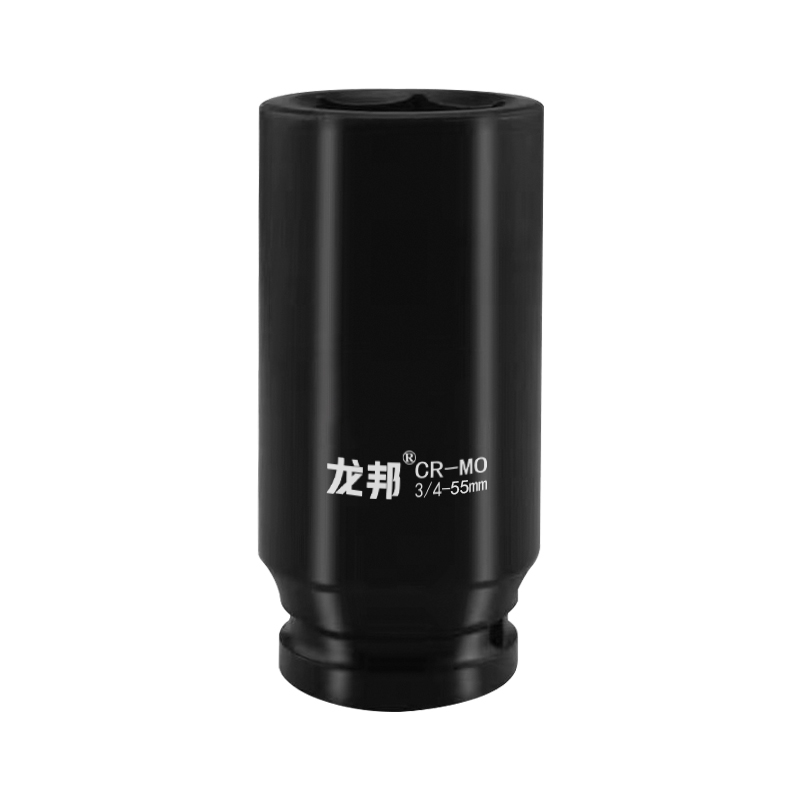 龙邦3/4加长12cm风炮套筒接口19mm重型扳手M内六角头汽修塔吊46/3