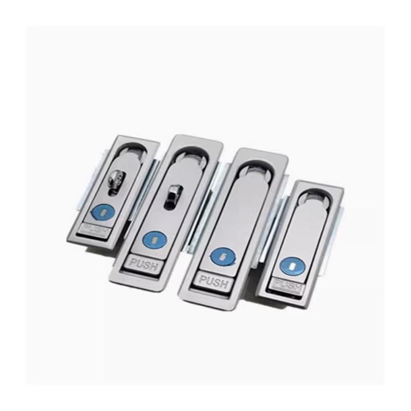 机箱锁配电柜锁 XAT44 45生久柜锁平面门锁MS731-4拉杆锁 连杆锁