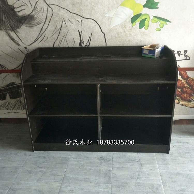 火锅店调料台餐馆饭店备餐柜茶水柜自助串串烤肉店实木调料台