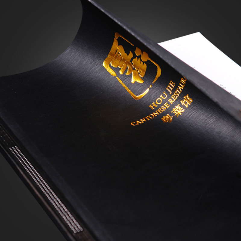 专业菜谱制作印刷时尚个性菜单定制定做设计摄影 高档会所餐厅