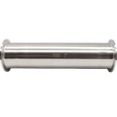 甄选卫生级不锈钢快装 直管304快接卡箍圆管卡盘接头活接长度200mm