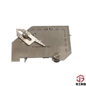 甄选WGU 7M焊缝规不锈钢焊接检验尺焊脚尺焊脚量规测量沟槽角度焊