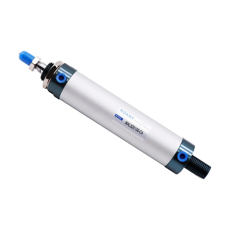 甄选亚德客型迷你气缸MAL40小型气缸20铝合金气动元件工厂25X32*4