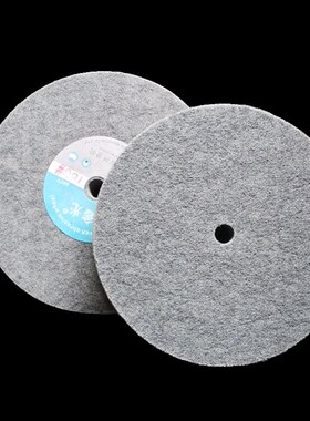 尼龙轮不织布抛光轮菜瓜布轮纤维轮金属抛光灰色5P 7P180目除锈