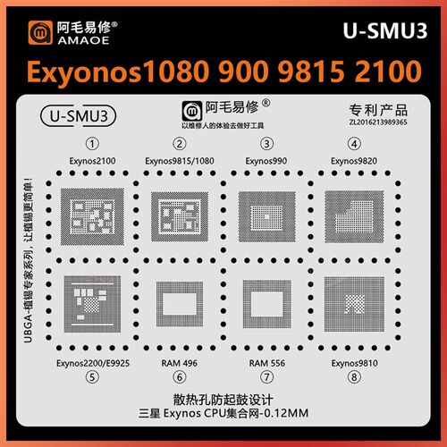 vivo S16e X60 X70pro Exyons1080 2100 9815 990 9810CPU植锡网