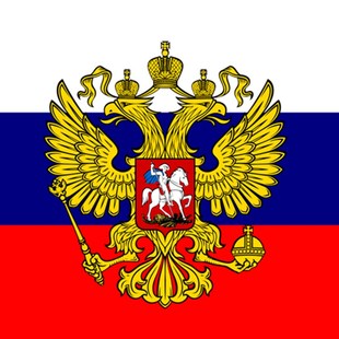 现货包邮 5号60*90cm 俄罗斯总统旗 Russian presidential flag