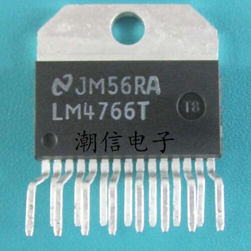 LM4766T LM4766TF 铁头/塑封 音频功放IC 全新 实价 可以直接拍买