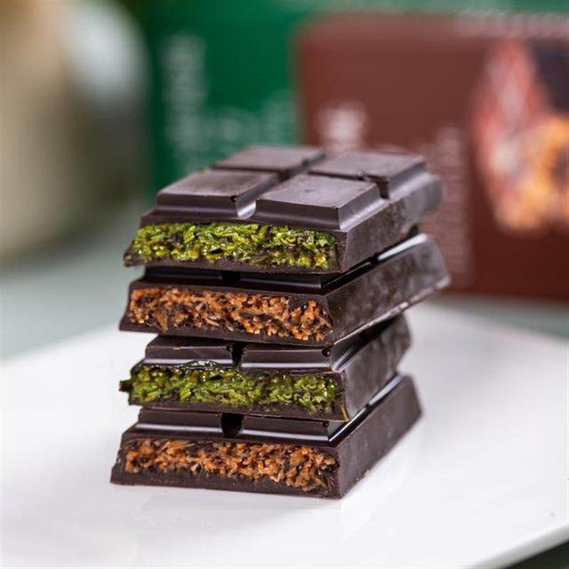 酥可焙她千丝酥风味巧克力迪拜风味巧克力