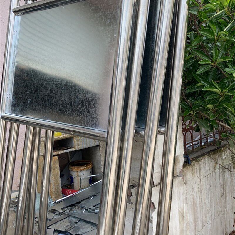 不锈钢宣传栏户外广告牌河道警示牌指示牌花草牌展板架告示栏定制