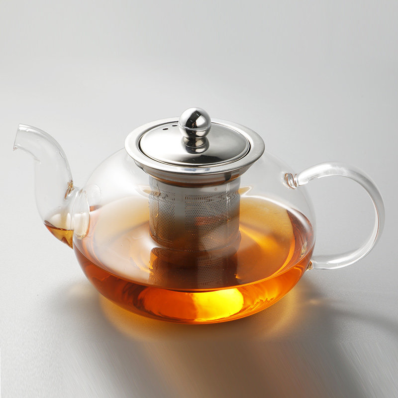 茶水分离泡茶壶玻璃耐高温家用单壶沏茶壶器茶具套组冲茶过滤水壶
