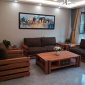 牛仔部落西部骑士沙发北欧艺家风西部牛仔进口胡桃木沙发别墅家具