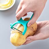 日本进口水果削皮刀厨房多功能刨刀家用削苹果刮皮刀土豆削皮器