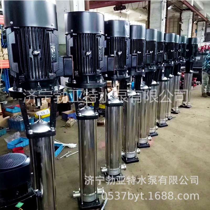 水泵不锈钢立式多级离心泵增压泵CDL85/QDL90高压直流水泵循环泵