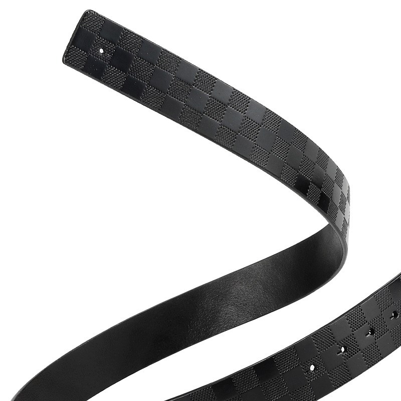 男士真皮c腰带鳄鱼纹无头皮带仿古不带头平滑扣皮带条