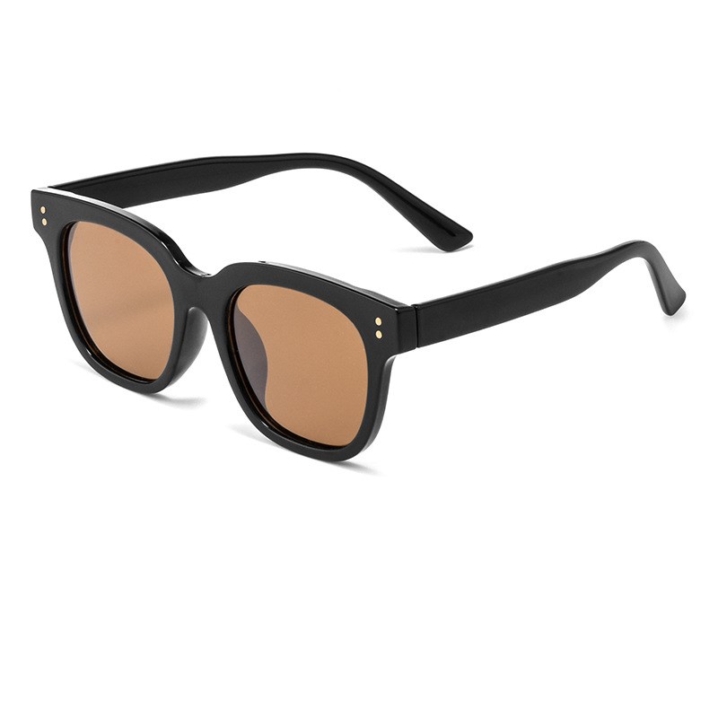 偏光太阳镜8025DTYJ时尚x街拍黑色镜框遮阳驾驶镜灰色墨镜丹阳眼