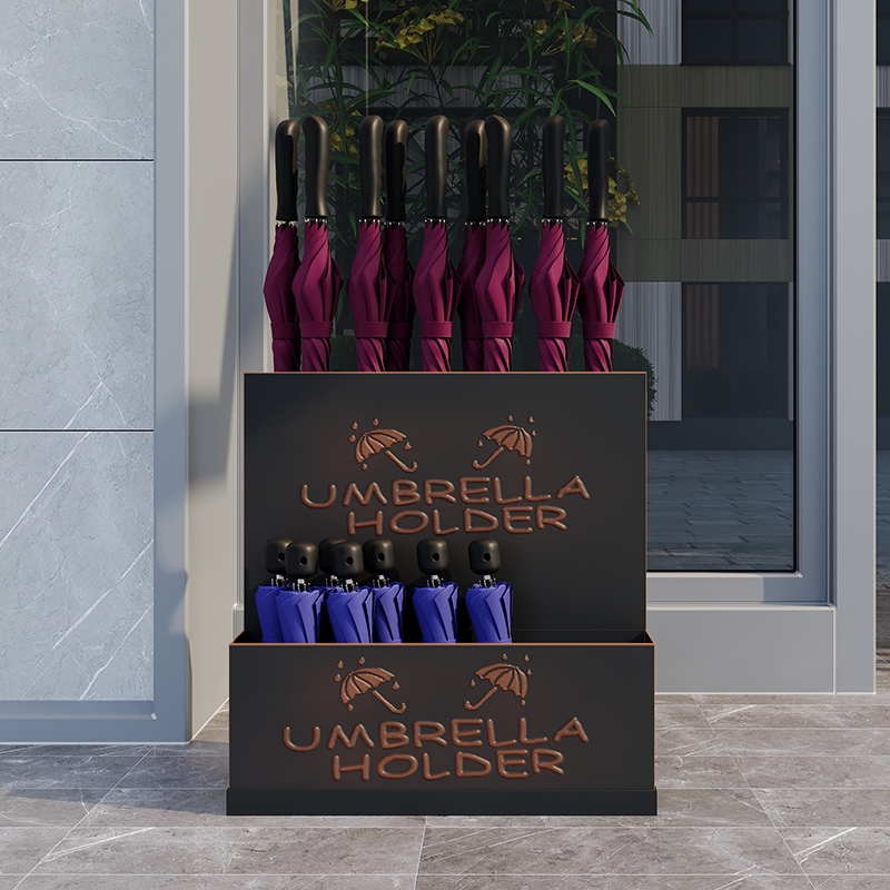 雨伞架进门雨伞收纳架日式商用酒店收纳桶家用雨伞收W纳神器雨伞