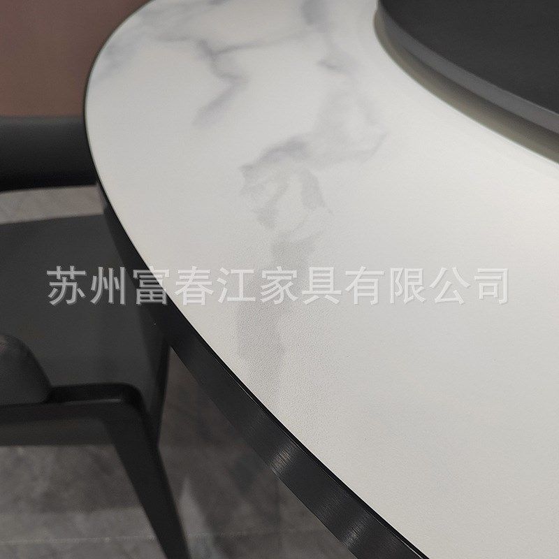 【折扣】定制酒店电动圆桌转盘餐桌大圆桌10人20人饭店包厢电动圆