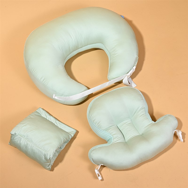 婴儿哺乳枕喂奶神器靠枕婴儿抱娃枕抱睡亲喂母乳环抱式抱抱托护腰