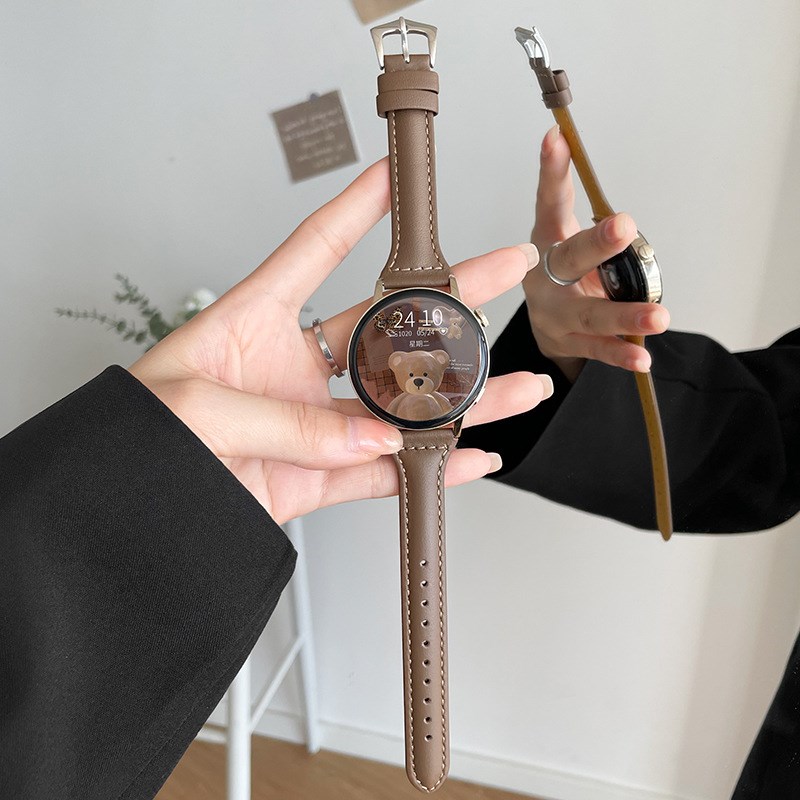 适用华为Gt4新款gt5真皮gt3/2手表带gt1女士watcRh4/3pro荣耀表带