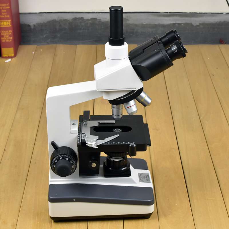 生物显微镜三目4个物镜1600倍上海彼爱姆XSP-BM-8CA