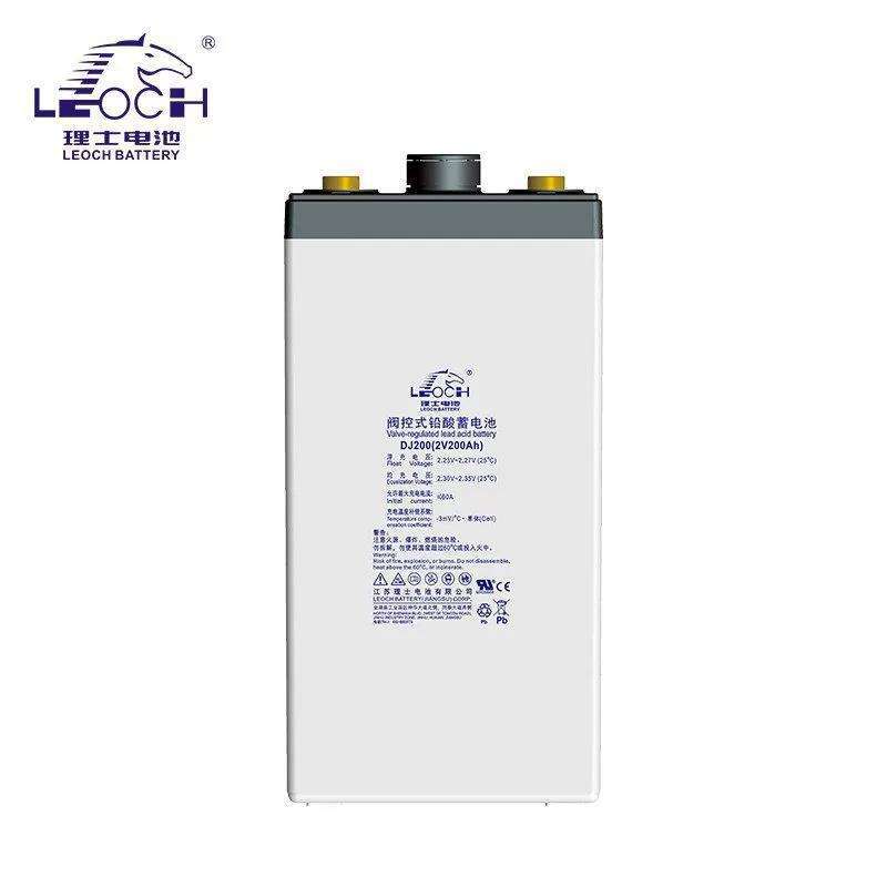 理士2V200AH储能蓄电池DJ200铅酸免维护太阳能光伏风能基站发电厂