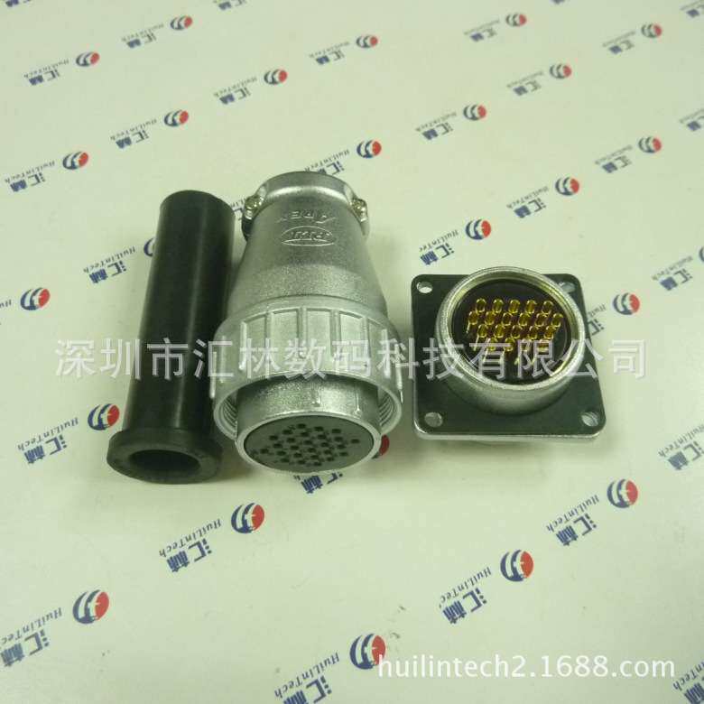 PLS-2820-PF带UL安规认证连接器配套PLS-2820-RM航空插头錩钢PLT
